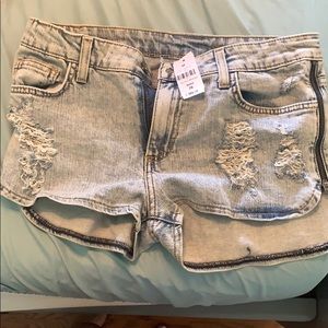 LF jean shorts